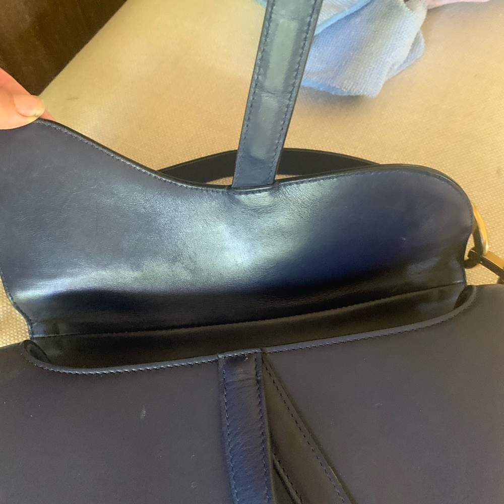 Dior saddle bag with strap - Picture 6 of 11